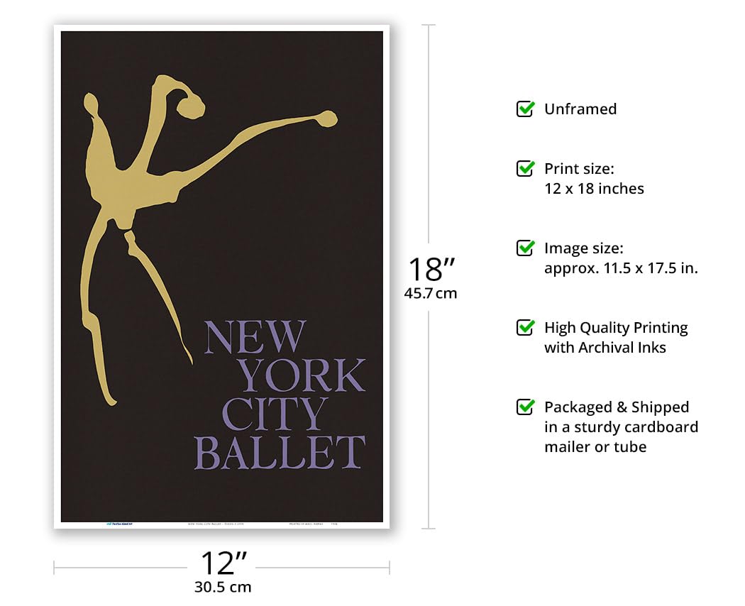 Amazon.com: New York City Ballet in Tokyo, Japan - Vintage Dance