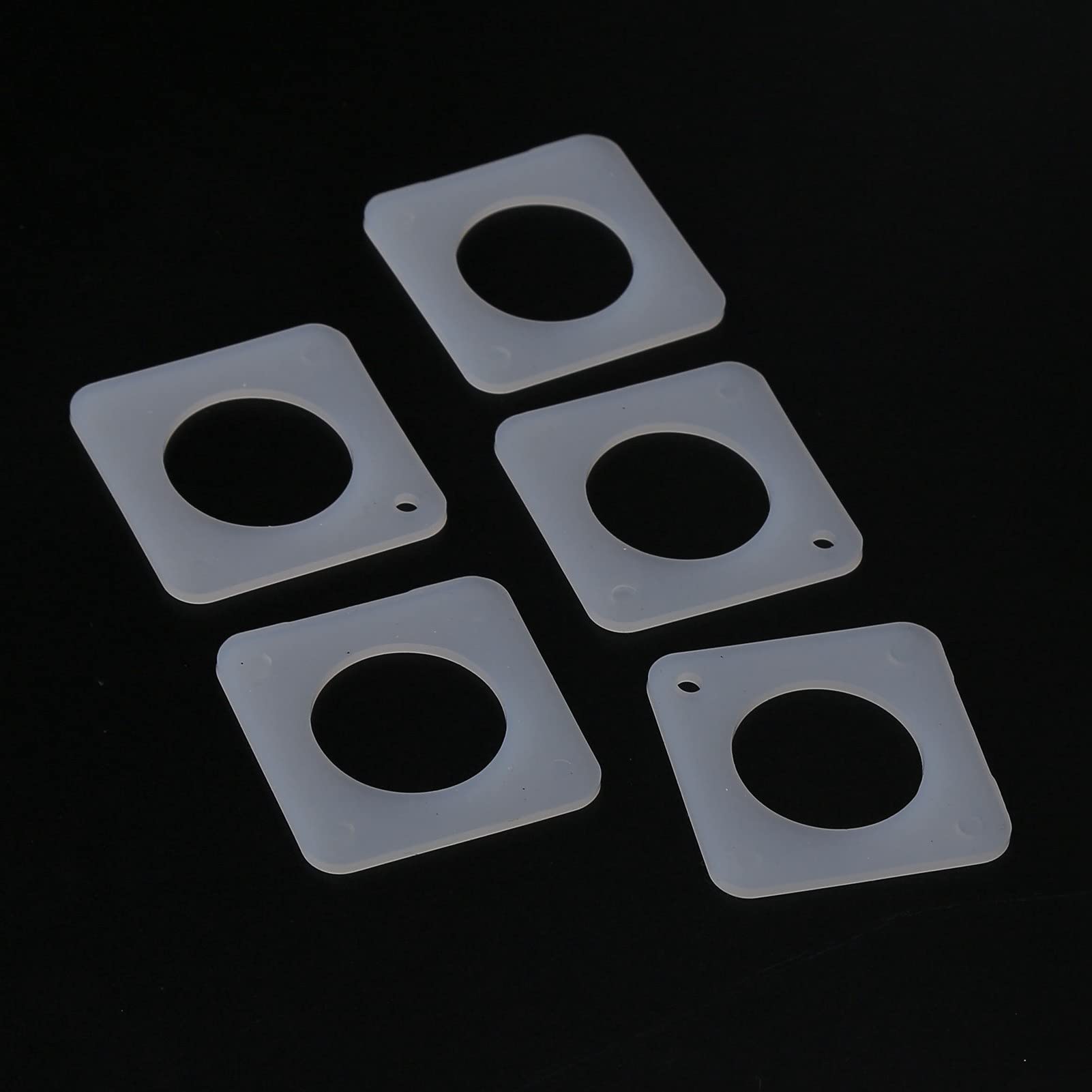 Stepper Motor Vibration Damper, 3D Printer Damper 42mm X 42mm X 2mm for NEMA 17