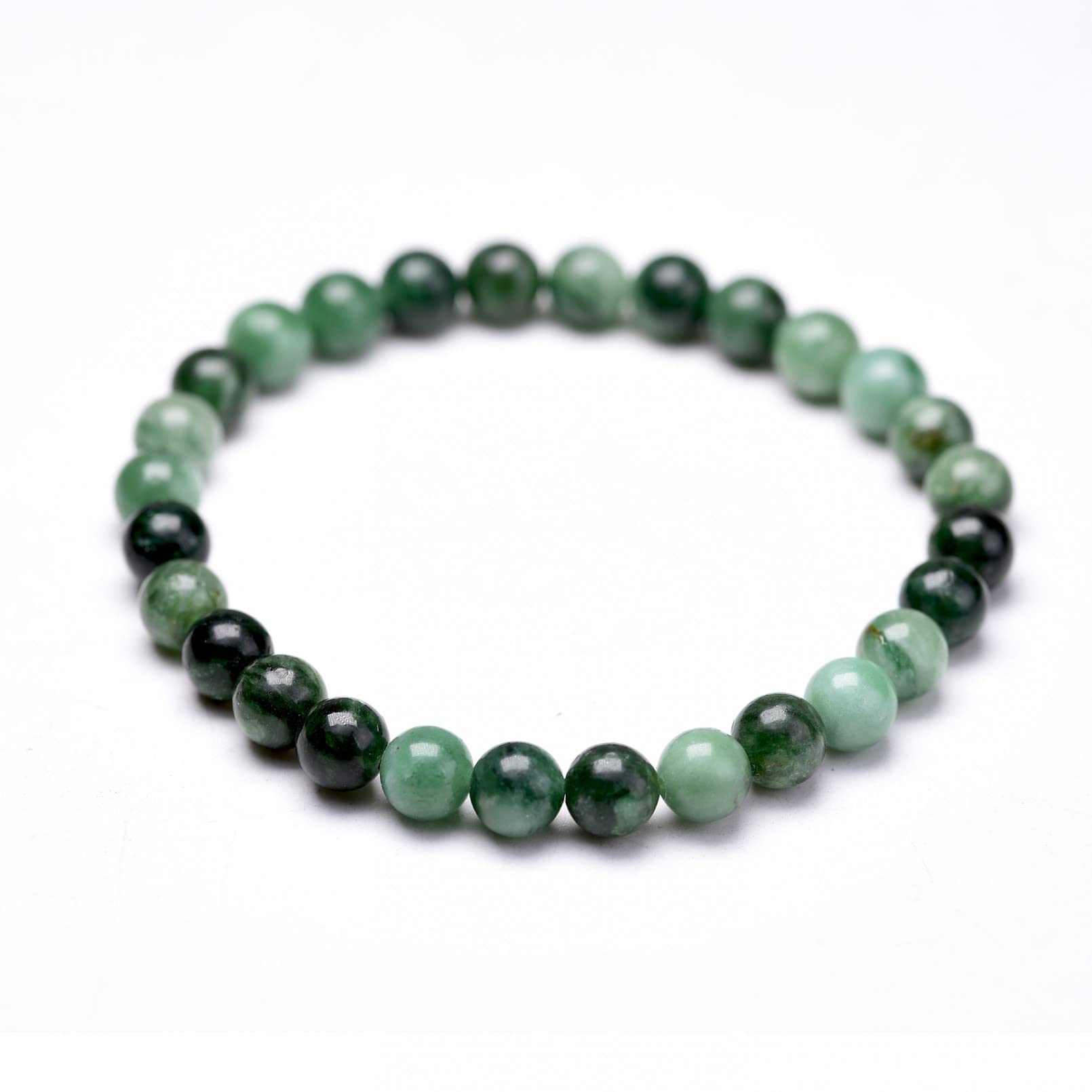 Bracciale in rilievo Coppia Bracciale Verde Perle di Cristallo Bracciale Uomini E Donne Braccialetto Gioielli