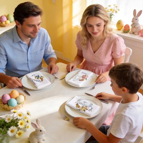 Servilleta de Tela Personalizada para Pascua 17.7 x 17.7 in miniatura 7
