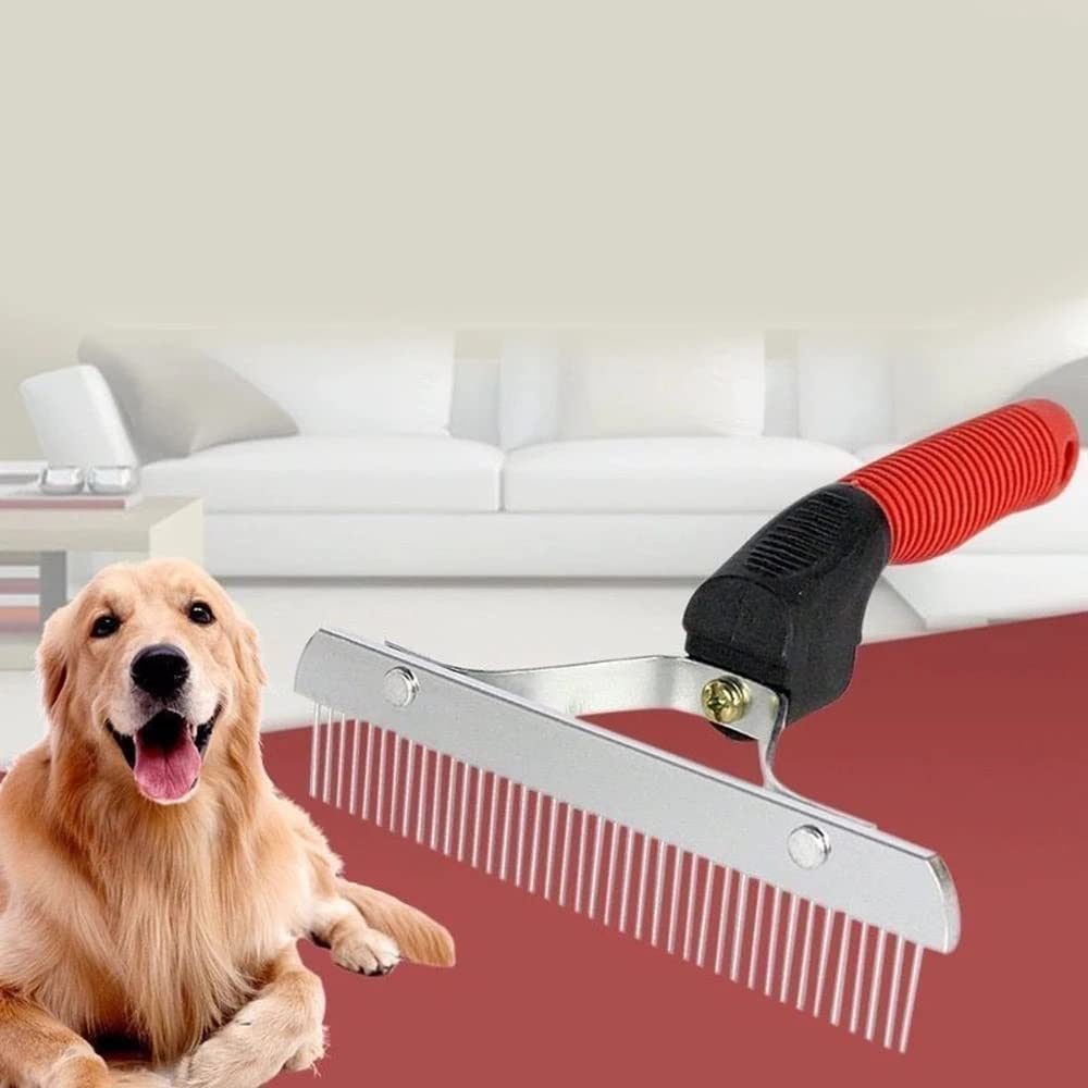 Cepillo para mascotas Peine for mascotas, peine rastrillo extragrande, cepillo de aseo, herramienta for quitar el pelo, peine de belleza for perros grandes, Golden Retriever, Husky, pastor alemán Cepi