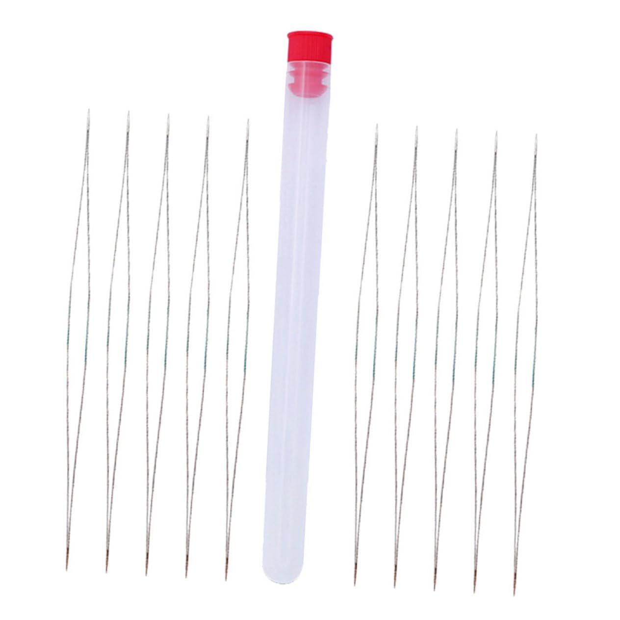 ERINGOGO Needles for Beading Extra Long Sewing Needles Easy to Carry for Crochets Knits Jewelry