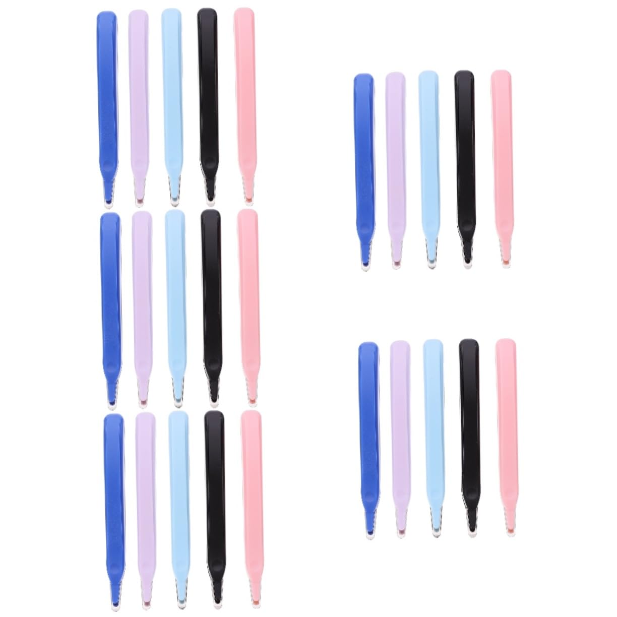 DOITOOL 5 Set Rimozione Graffette Strumento Per Ufficio E Facile Usare E Compatto Rimuove Graffette Strappare Documenti Per Ufficio E Casa 5 Pezzi*5