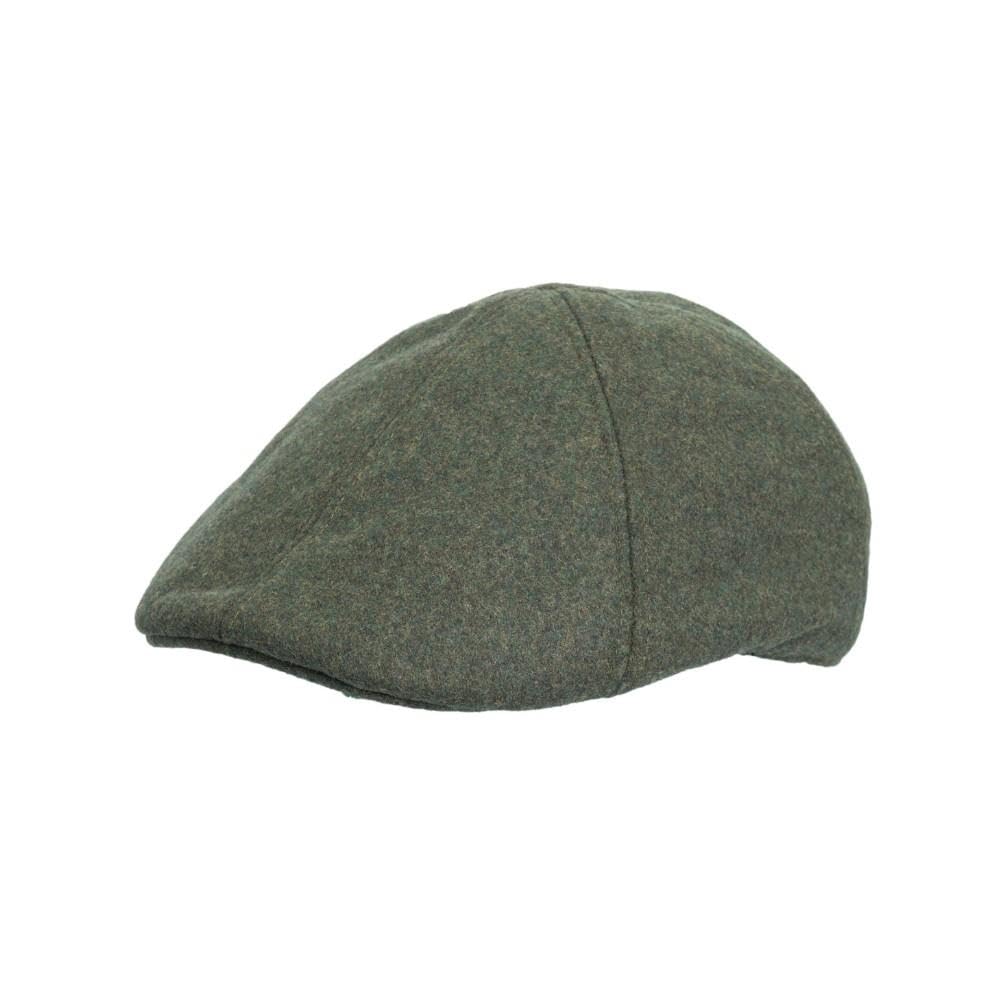 WALKER AND HAWKES - Wool 6-Panel Barney Duckbill Cap - Olive - M (58cm)