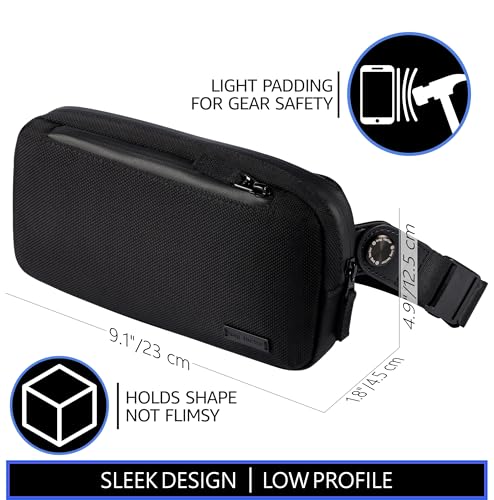 Image of Urban Core Sling Bag - Premium Minimalist EDC Crossbody with Titanium Hardware