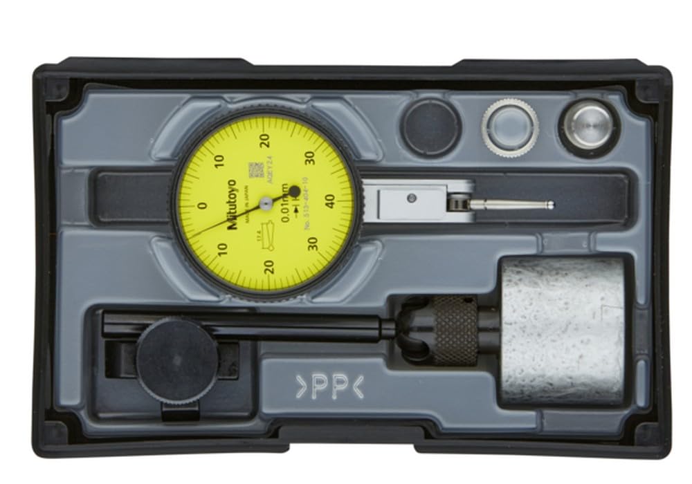 Mitutoyo 513-403-10E .008' Travel 'Quick Set' Horizontal Dial Test Indicator