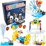STEM Robotics Science Kits for Kids Age 8-12 Robot Building Kit 5-7, STEM Toys for Boys 8-10 Science Experiments 6-8 Girls Engineering Projects STEAM Activities Gifts 6 7 8 Year Old Boy (6 Packs)