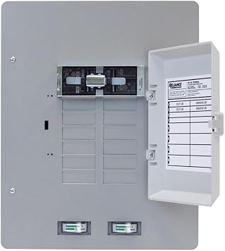 Reliance TRK1006C Indoor Manual Transfer Panel w/Meters 30A - 60A Utility