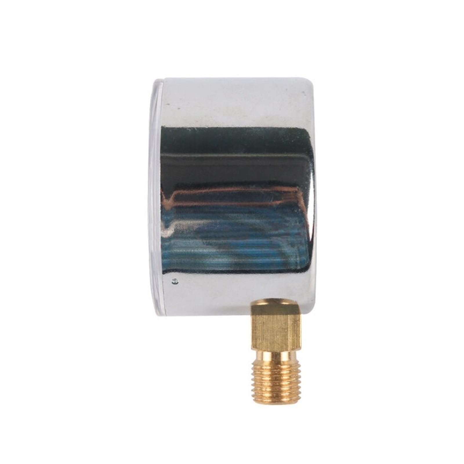 Manómetro de presión de agua,Manómetro mecánico, Medidor de presión de diafragma de aire 0-4KPA, caja de película de bronce fosforado, medidor de presión positiva