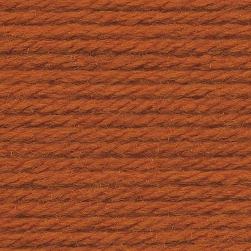 Image of Lion Brand Yarn, Vanna's Choice Crochet Yarn, Rust, Orange, 3 Pack | Everyday Basic Worsted Weight Acrylic Knit & Crochet Fiber for Blankets, Bags, Sweaters, Hats, Scarves