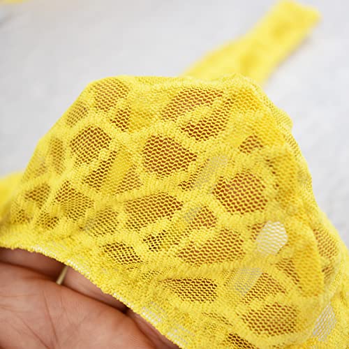 Men's Mesh Thong—Lightweight Lace Tempting Sexy, Breathable Seduction4