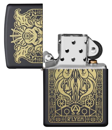 Image of Zippo Monster Windproof Lighter - Fierce Creature Color Image Design on Street Chrome, Refillable, (BIS Certified)