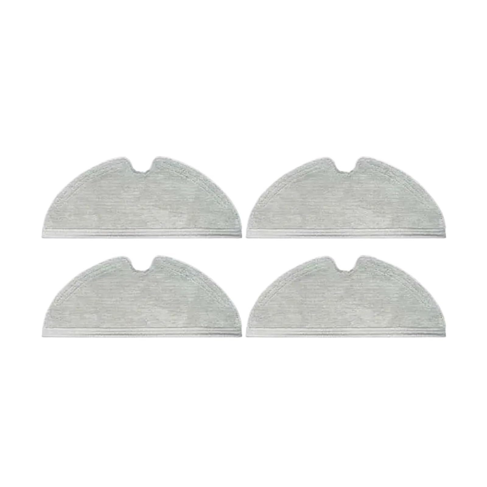 QWHSMHADE Side Mop Cloth，Compatible For Xiaomi，Compatible For Dreame，D9 Bot L10 Pro Spare Parts Robot Vacuum Cleaner Accessories Set For Home(4pcs)