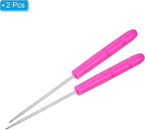 Miniatura 3 de PATIKIL Raqueta de bádminton, punzón de cuerda, raqueta de tenis, herramienta de guía recta