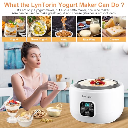 Lyntorin Y-SA13 Yogurt Maker, 34Oz Yogurt Maker Machine thumb #5