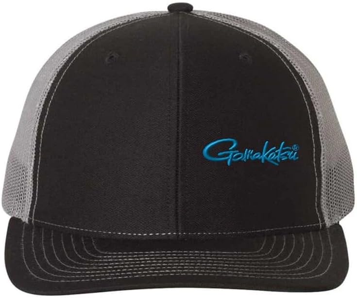 Gamakatsu H015: Trucker Hat Mesh Blk/Charcoal