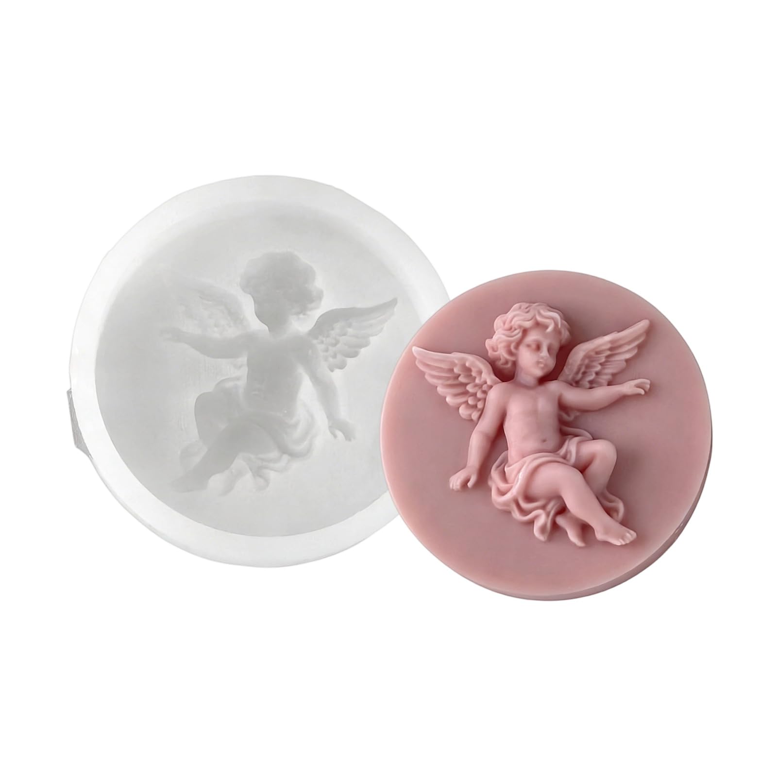 Lerpwige Reusables Silicone Mold for Crafting Sleep Candled Safe Decor Reusabled Silicone Mold for Making Shaped Candled Soap and Craft