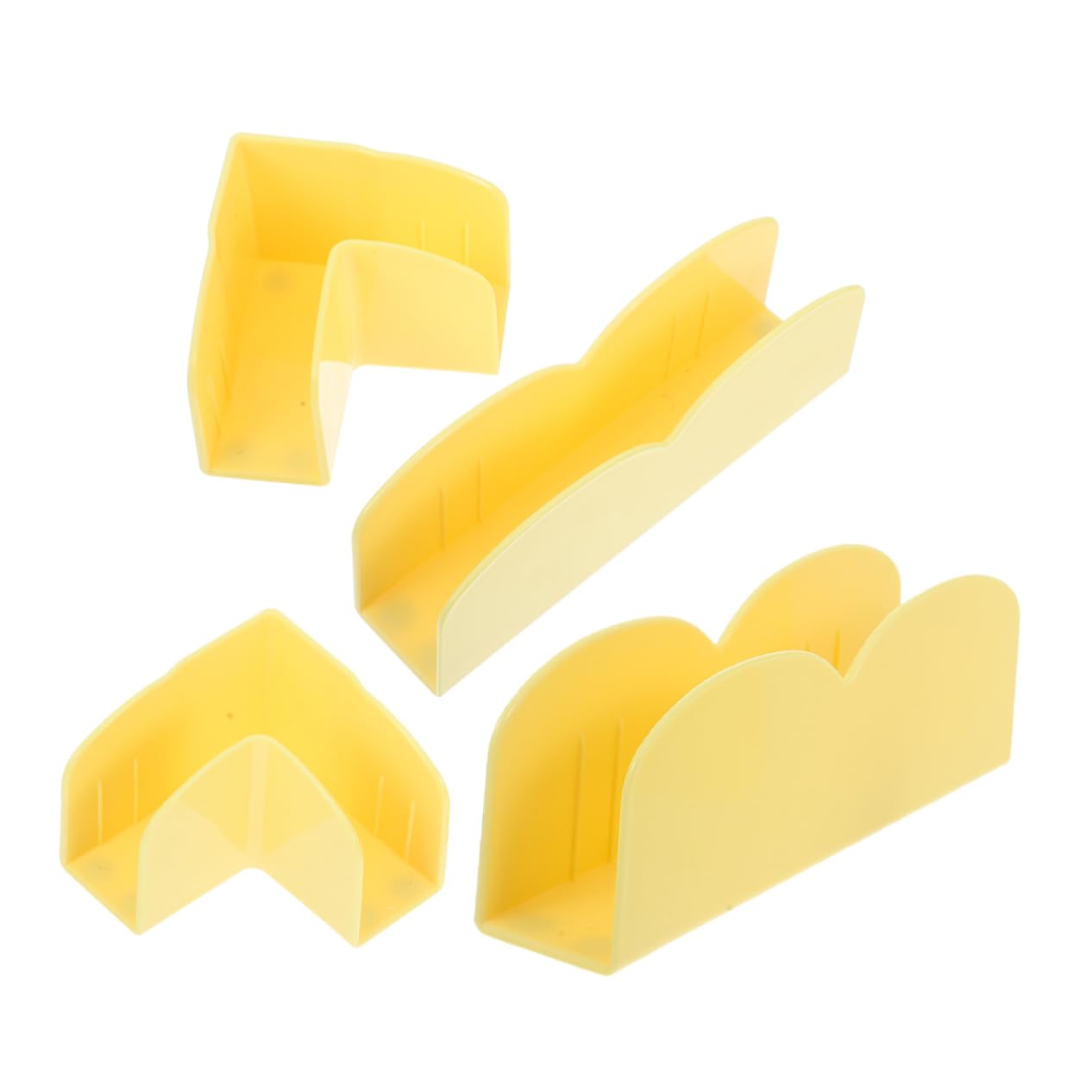 HOOTNEE 4pcs Plastic Playpen Base Stabilizer for Babies Anti-Slip Clip Holder Universal Playpen Support Safe Play Yard Accessory for Non-Folding Setup