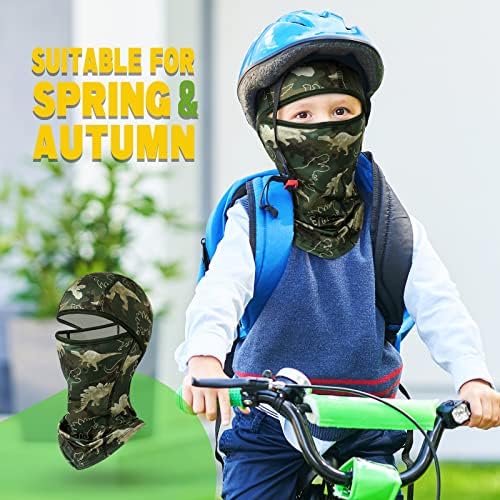 Dinosaurs Kids Balaclava Windproof Ski Face Warmer Neck Warmer for Boys Girls 3 51G R1BcEqL. AC