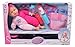 DREAM COLLECTION Gi-Go: 14' Baby Doll with Stroller Set, Accessories Include, Bib, Diaper, Sippy Cup, Bottle, Carry Case and More, Realistic Facial Features, For Ages 3 and up