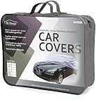 FH Group C502-L Universal Fit Grande Non-Toujours Résistante Couverture de voiture automobile, Convient aux voitures jusqu'à 190 Pouces