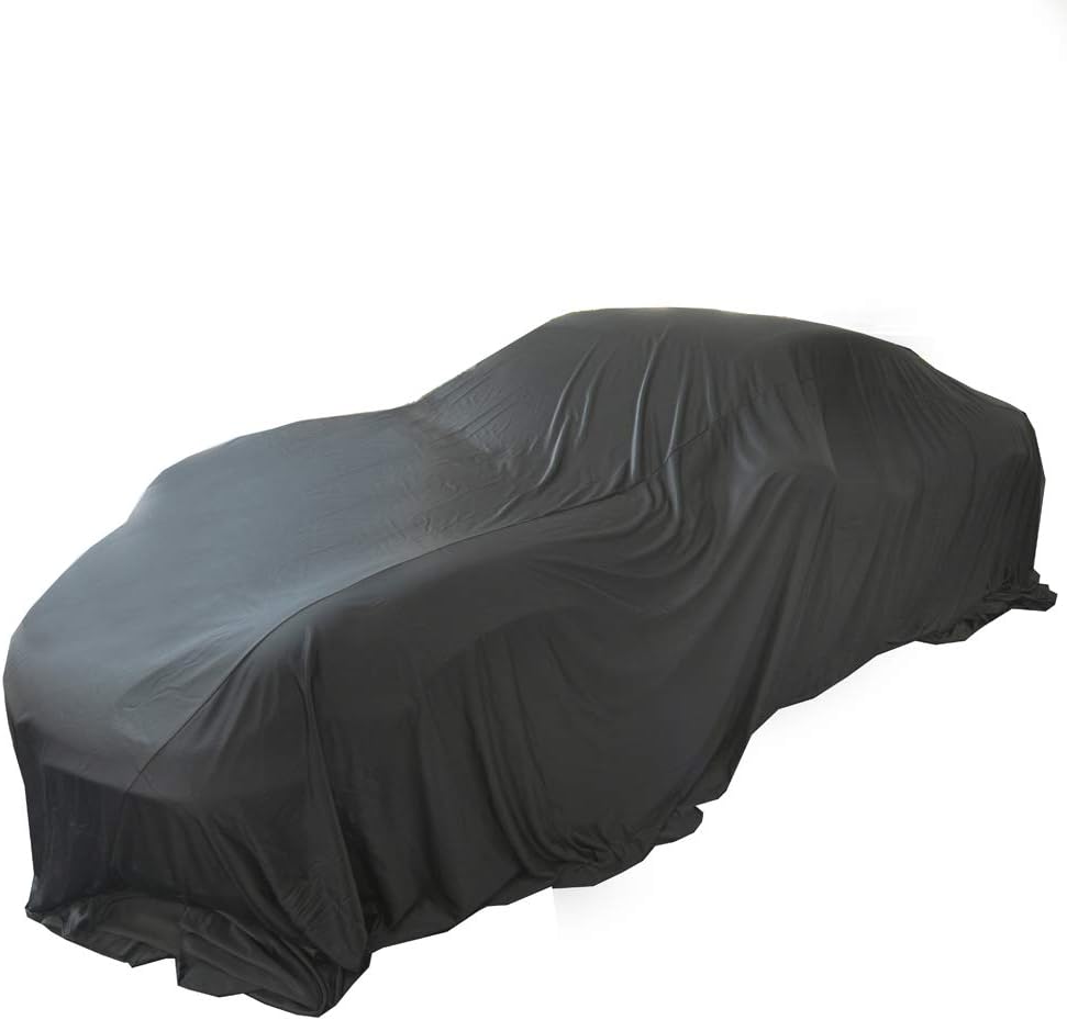 North American Custom Covers Showroom Reveal Car Cover Medium Size (Black