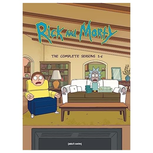 Rick and Morty Complete DVD Seasons 1-6