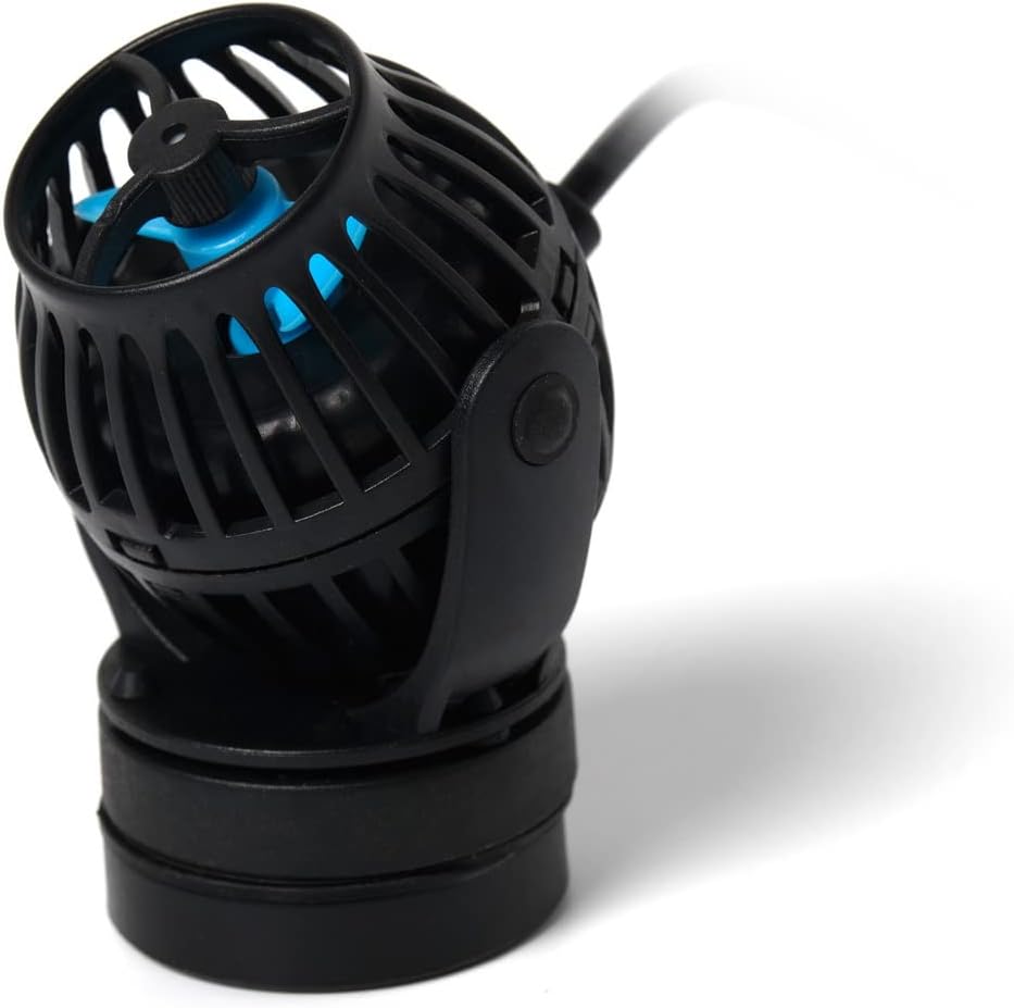 En angle view of the Jebao EOW-3M Smart Wave Maker pump, showing the adjustable joint.