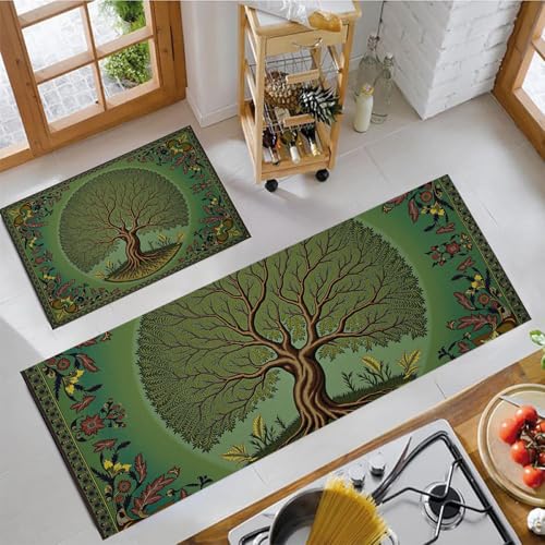 Alfombra de cocina absorbente y fácil de limpiar para evitar resbalones en zonas de paso 5