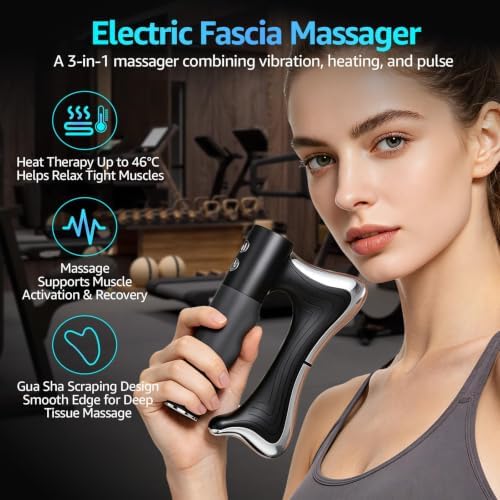 Electric Fascia Scraper with Heat Wireless Portable Gua Sha Massager — 사진 4