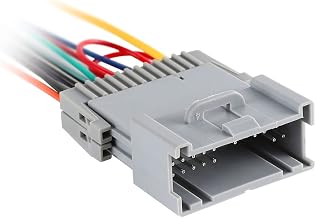 RED WOLF Radio Wiring Harness for Select Saturn 2000-2005 L Series/SL/Ion/SW/SC 70-2002 Stereo Wire Connector Plug Non Factory AMP Amplifier