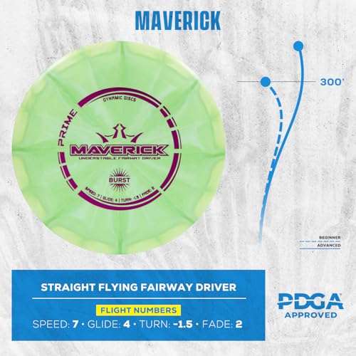 Dynamic Discs 5-Pack Prime Set