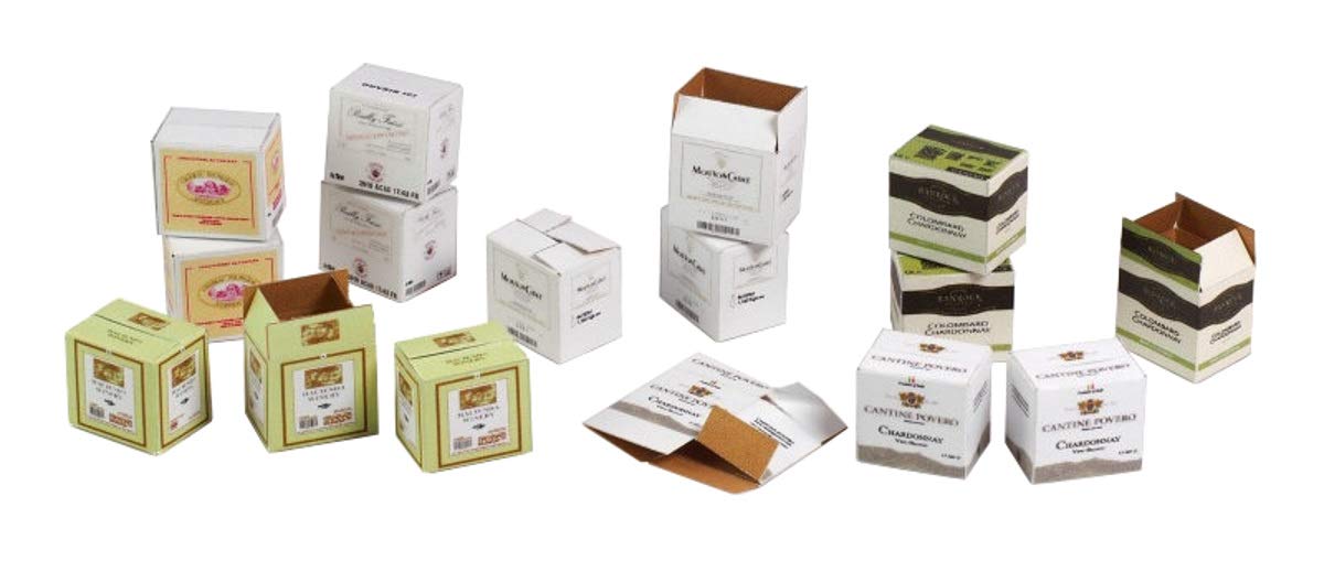 Matho Models 1/35 Scale Cardboard Boxes - Wine - Plastic Model Accessories # 35090