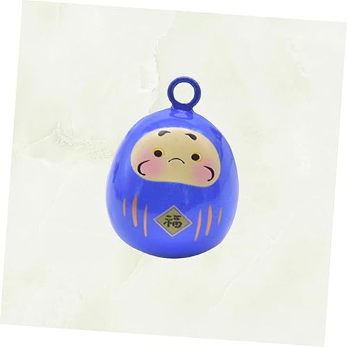 Miniatura 5 de Llavero de joyería japonesa para manualidades, decoración de miniture, campanas decorativas de buena suerte, adorno de muñeca japonesa, sello de