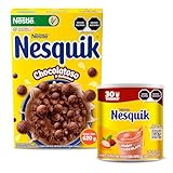 Cereal Nestlé Nesquik +, Leche saborizada Chocolate Lata, 400 gramos