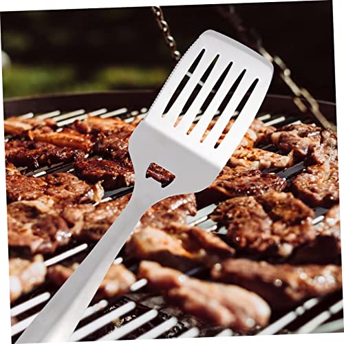 Set de 2 herramientas para parrilla acero inoxidable miniatura 3