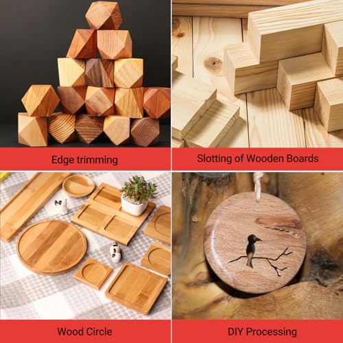 Cordless Palm Router for Milwaukee M18 Battery, Brushless Hand Held Edge Router Trimmer for Wood Working Slotting, Trimming, Carving 1/4" Collet (NO Battery) 9 Cordless Palm Router for Milwaukee M18 Battery, Brushless Hand Held Edge Router Trimmer for Wood Working Slotting, Trimming, Carving 1/4" Collet (NO Battery) - Image 9