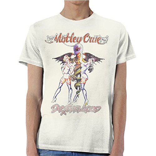 T-shirt Motley Crue Dr Feelgood Sand XL vêtement vintage homme rock