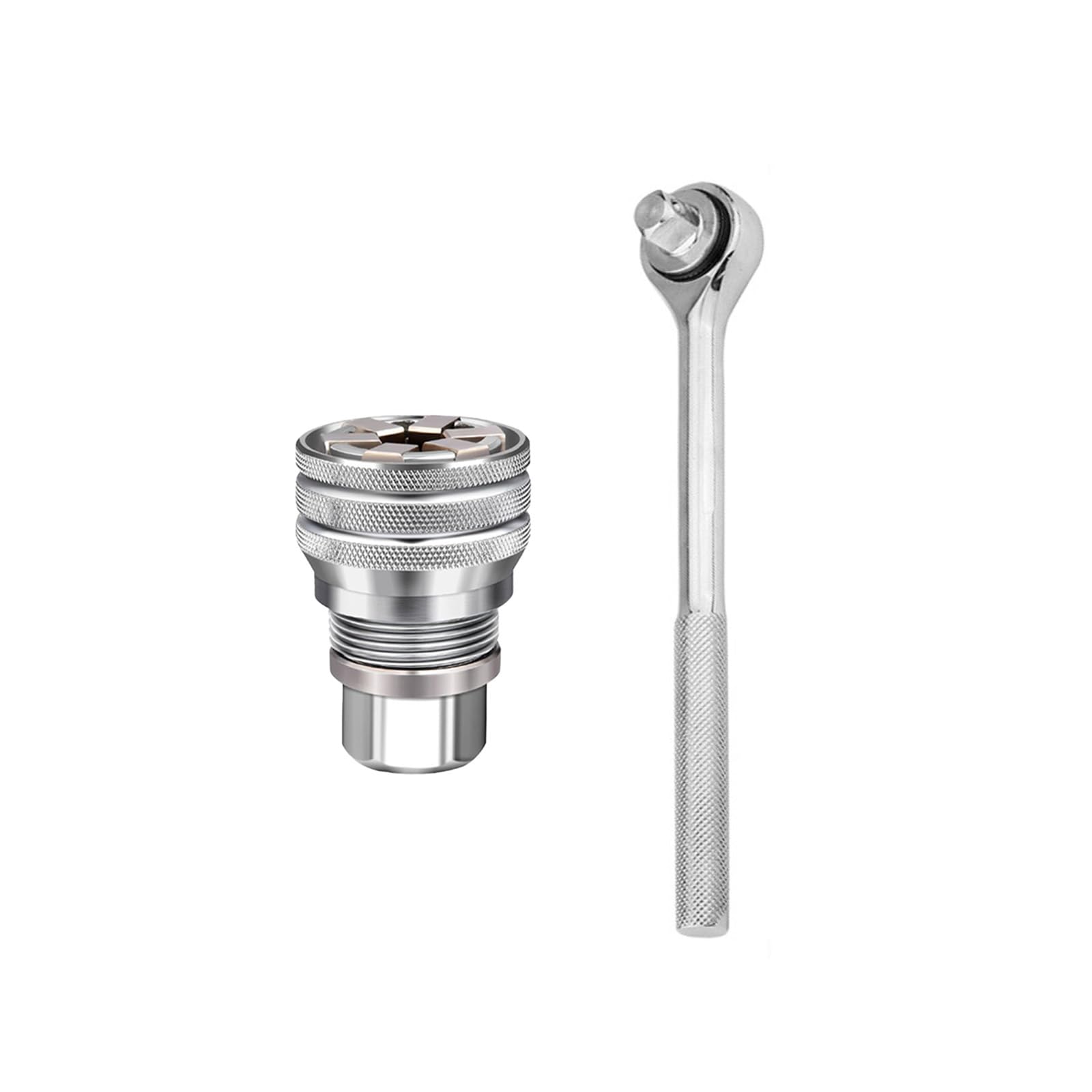 Tsophreniq Socket Wrench Universally 3 / 8Inch Hexagonal Wrench Adapter Set For Drilling And Fastening Manual Socket