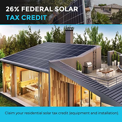 Renogy 2Pcs Solar Panel Kit 550 Watts 12/24 Volts Monocrystalline Pv Power Charger On/Off-Grid Supplies For Rooftop Charging Station Farm Yacht And Other Off-Grid Applications, Ul Certified #TOP7