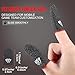 Ptwola 6 Pieces Gaming Finger Sleeves Anti Sweat Gaming Thumb Sleeve Silver Fiber Thin Mobile Finger Protectors Smooth Feel Gamer Gloves Accessories for Most Touchscreen Devices Tablet Phone