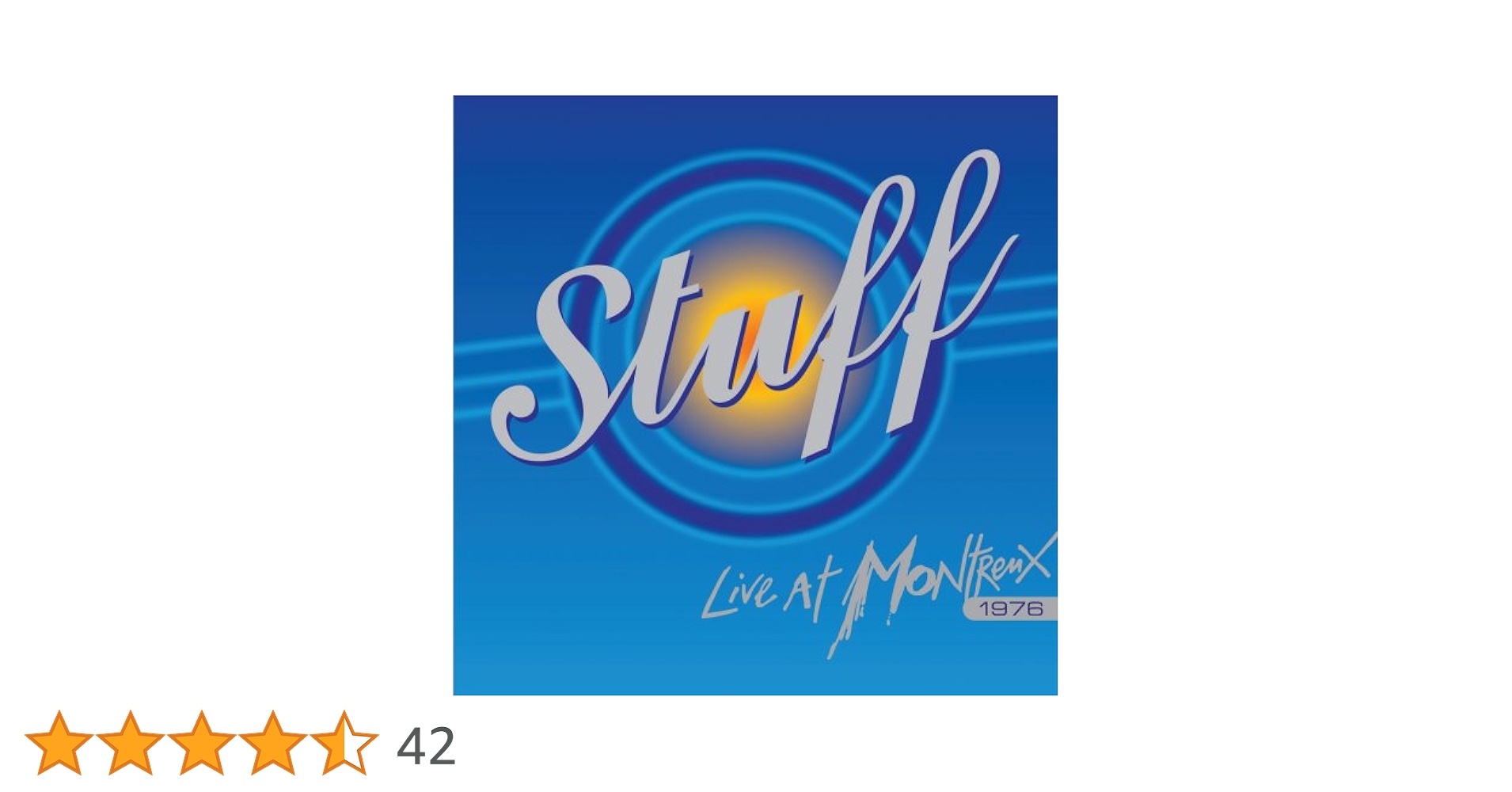 Stuff Live At Montreux 1976 CD DVD (廃盤) Stuff Live At Montreux 1976 CD DVD (廃盤) - メルカリ