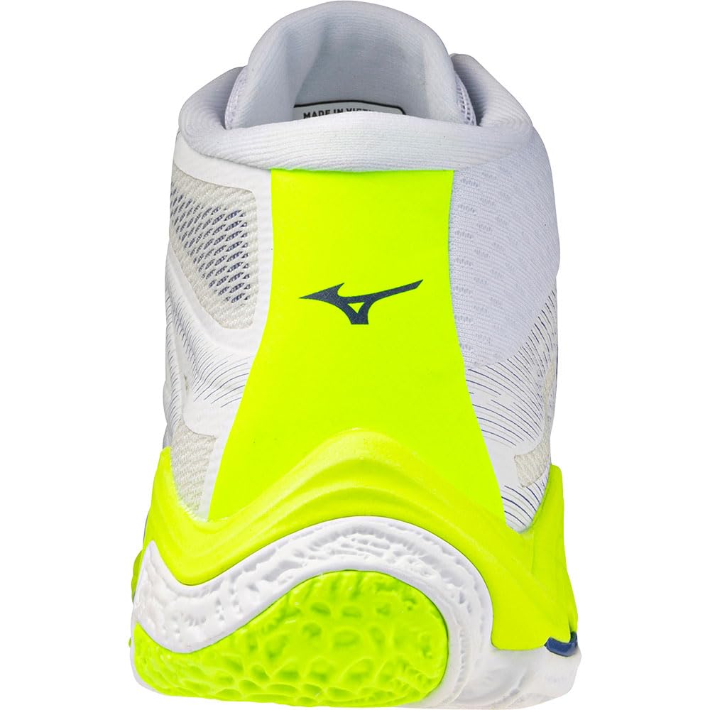 Mizuno Shoe Wave Lightning Elite MID. 39 – Bianco Light Yellow Dazzling Blue 44