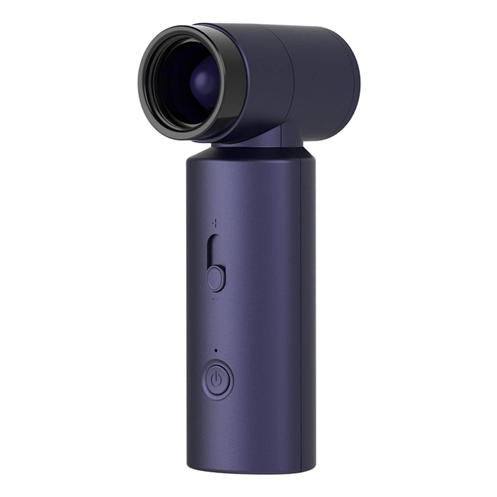 Mini ventilador de turbina de mano sin escobillas de 80000 rpm de alta velocidad 14 m/s, ventilador portátil para limpieza y actividades al aire libre, azul, 4500 mAh