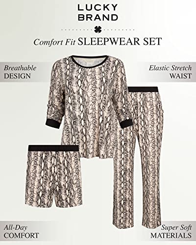 Lucky Brand Women's Pajama Set 3Piece2