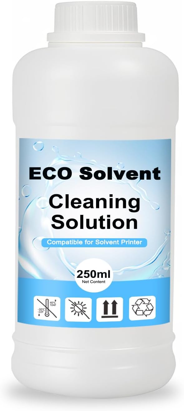 Eco Solvent Ink Cleaning Solution Printhead Cleaner Cleaning Liquid Use for Roland Mutoh Mimaki DX XP600 For Roland eco ink 500ML
