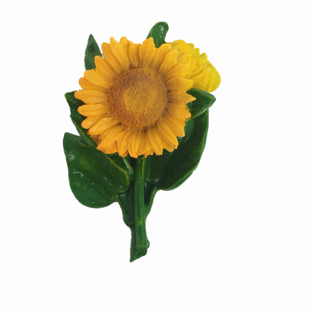 Muyu Magnet Sunflower 3D Fridge Magnet Home Kitchen Decoration Magnetic Sticker Food Refrigerator Magnet Collection