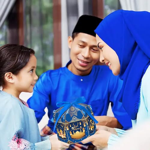 Jremreo-12-Pack-Ramadan-Eid-Mubarak-Treat-Boxes-Gold-Lantern-and-Moon-Design-Hexagonal-Paper-Boxes-with-Ribbons-Muslim-Holiday-Party-Candy-Containers-for-Eid-Al-fitr