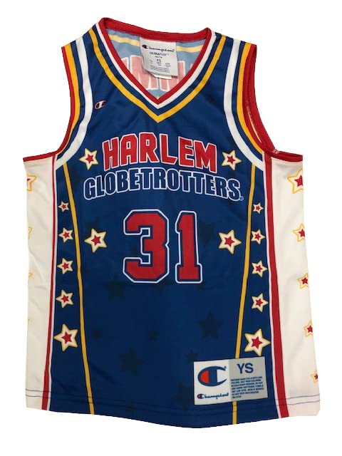 Harlem Globetrotters Hammer #31 Stars Stripes Replica Jersey by Champion Large
