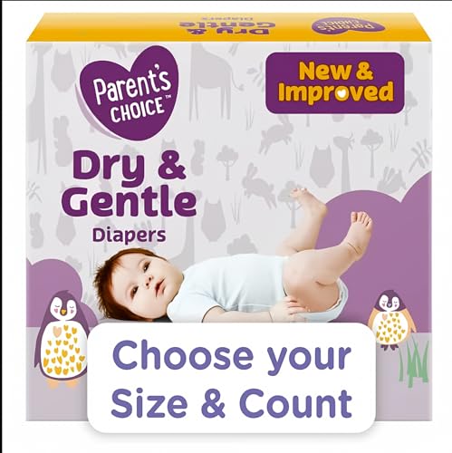 Image of Parent's Choice Dry & Gentle Diapers Size 1